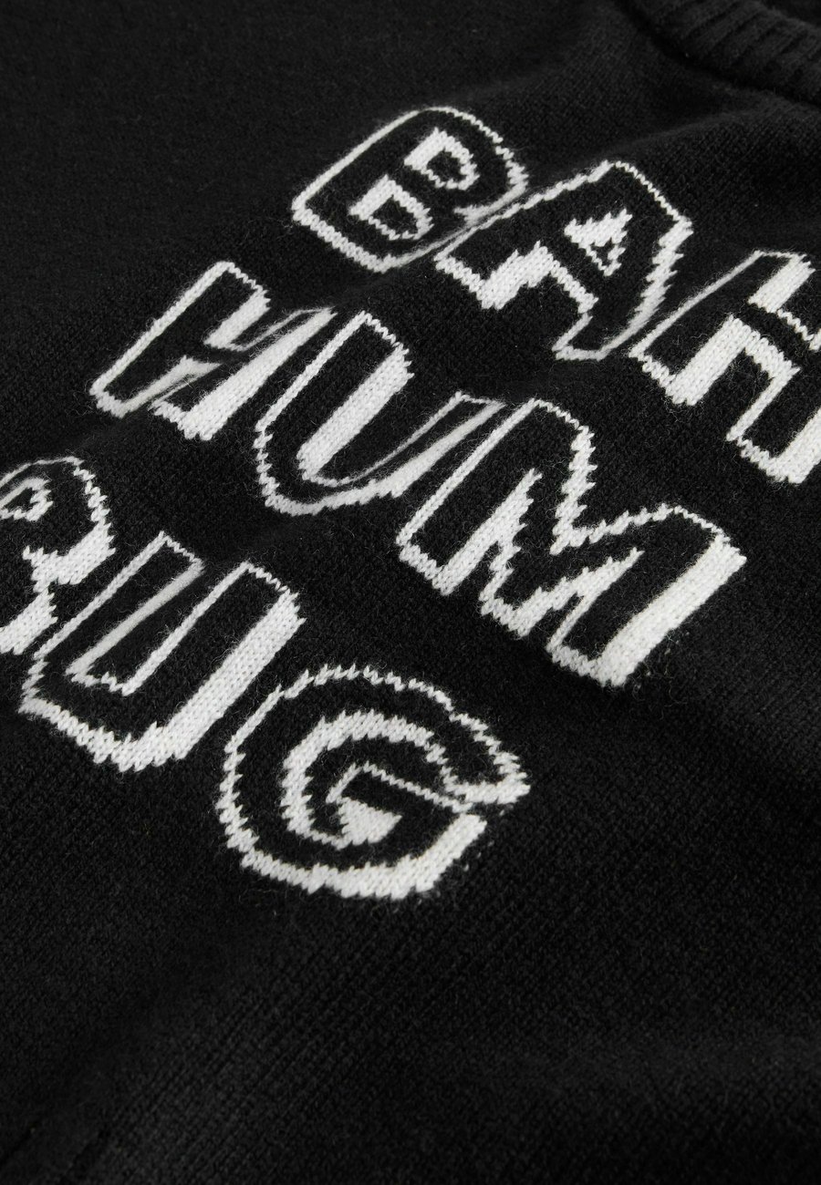 Джемпер Next Jumper, Black Lambswool Graphic Bah Humbug/Metallic Black — фото 2