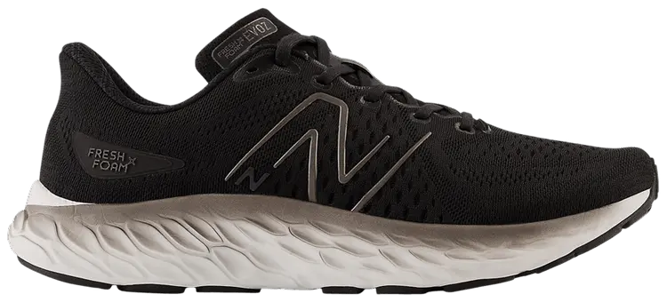 

Кроссовки New Balance Fresh Foam X EVOZ v3 'Black Silver Metallic', черный