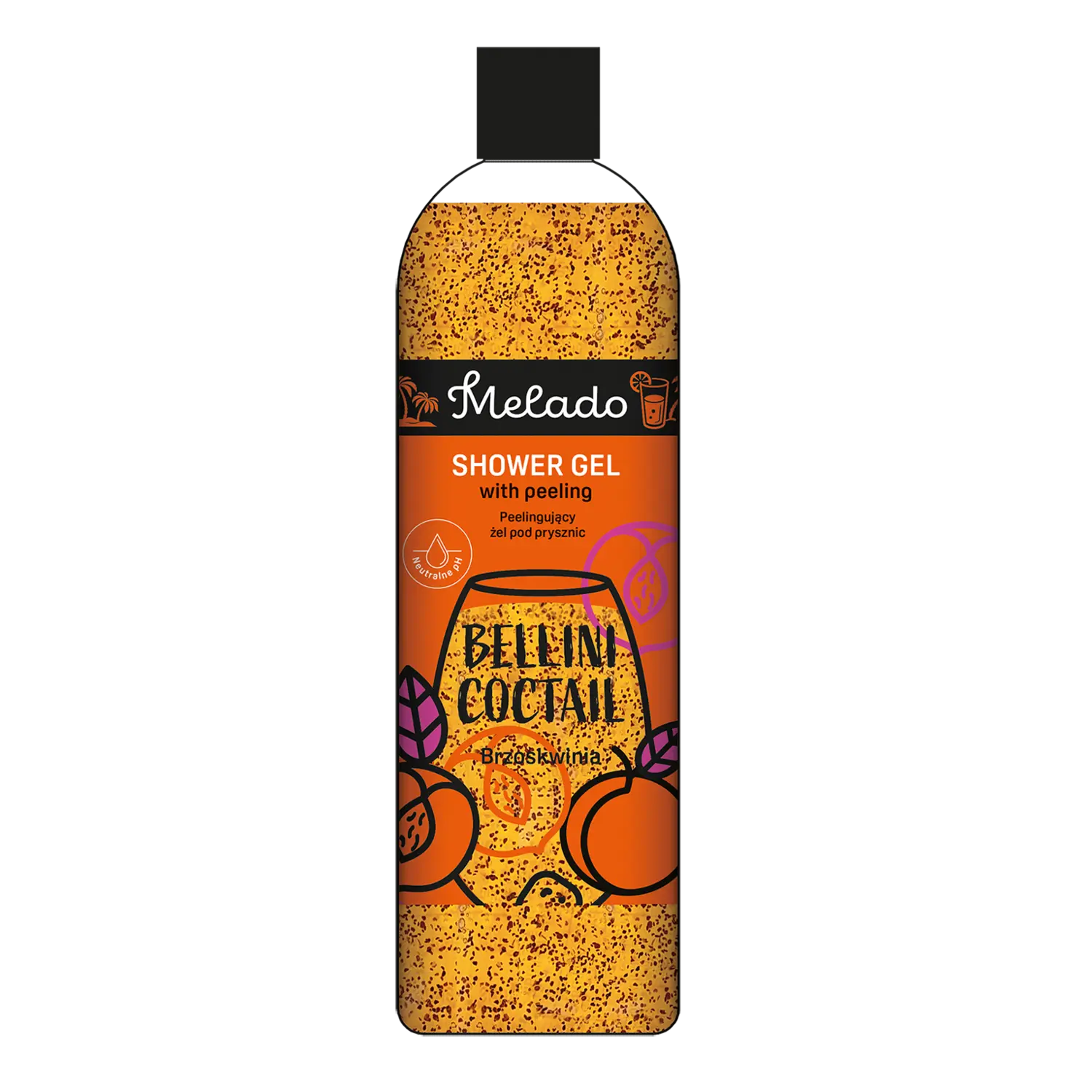 

Пилинг-гель для душа Melado Bellini Coctail, 750 мл
