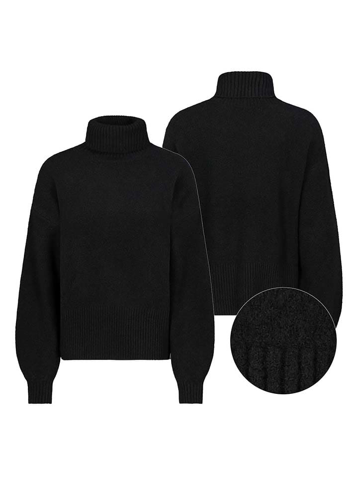 

Пуловер Sublevel Rollkragenpullover, черный
