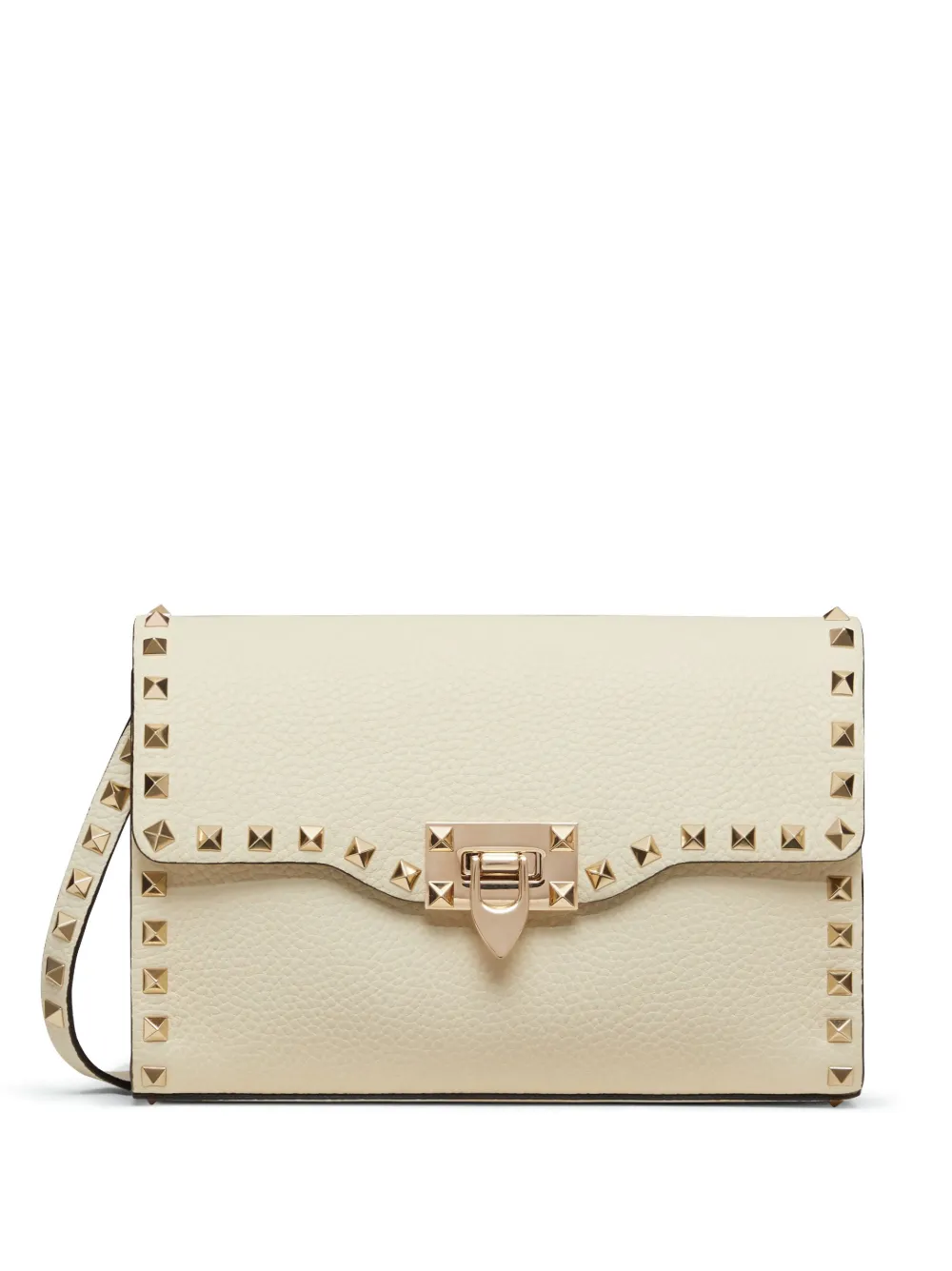 

Маленькая сумка через плечо Rockstud VALENTINO GARAVANI, белый