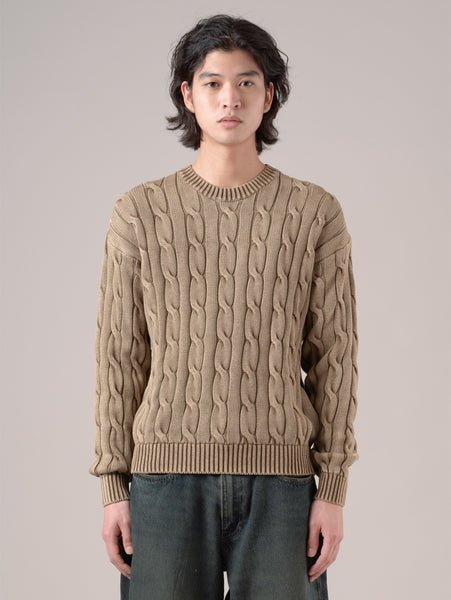 Свитер Carmel Cable Crew Levi's, Browns