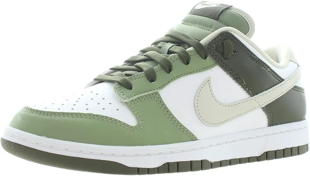 

Мужские кроссовки Nike Dunk Low, белый/зеленый/хаки