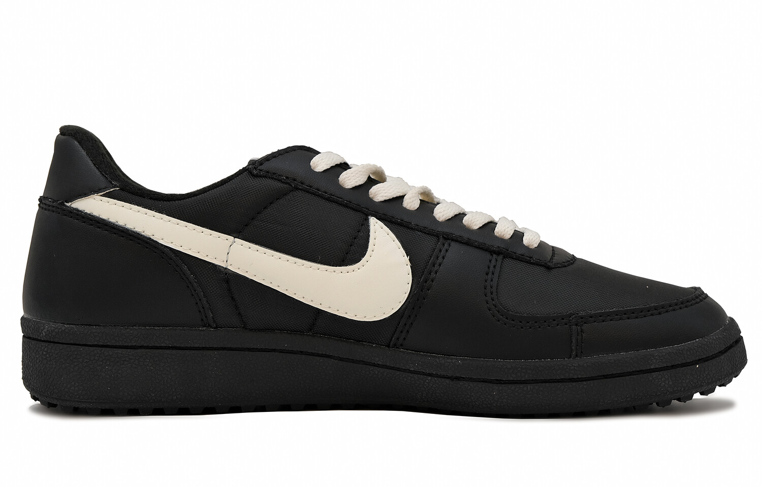 

Кроссовки Nike Field General "82 Vintage Basketball Shoes Unisex Low-top Black/White, черный/белый