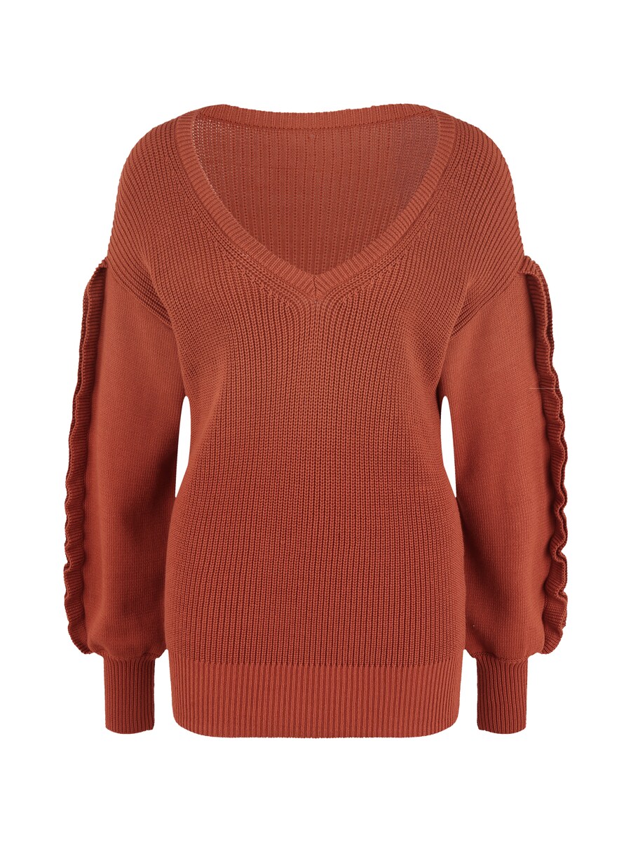 

Тонкий вязаный свитер LASCANA Sweater, цвет rusty red