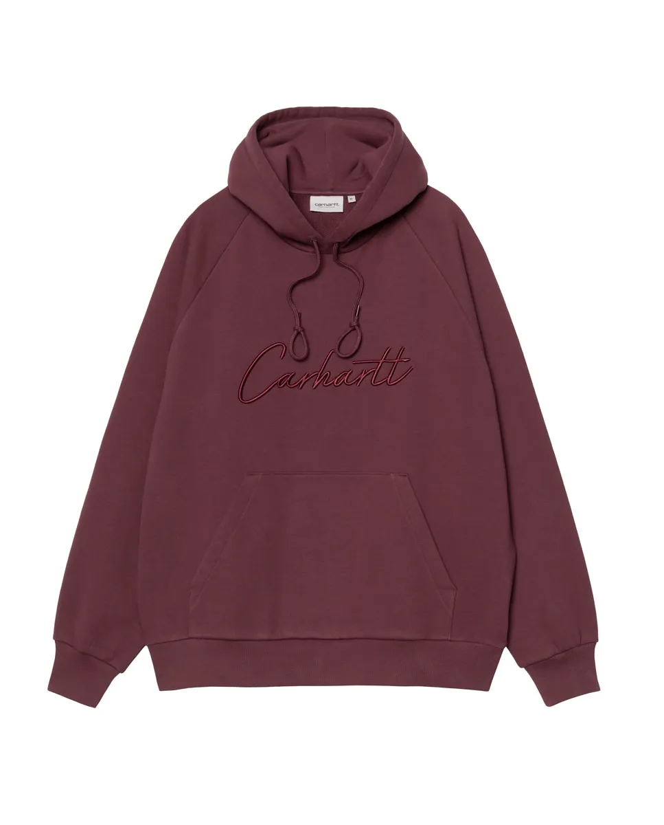 

Мужская толстовка с капюшоном Hooded Ray Sweat Carhartt WIP, красный