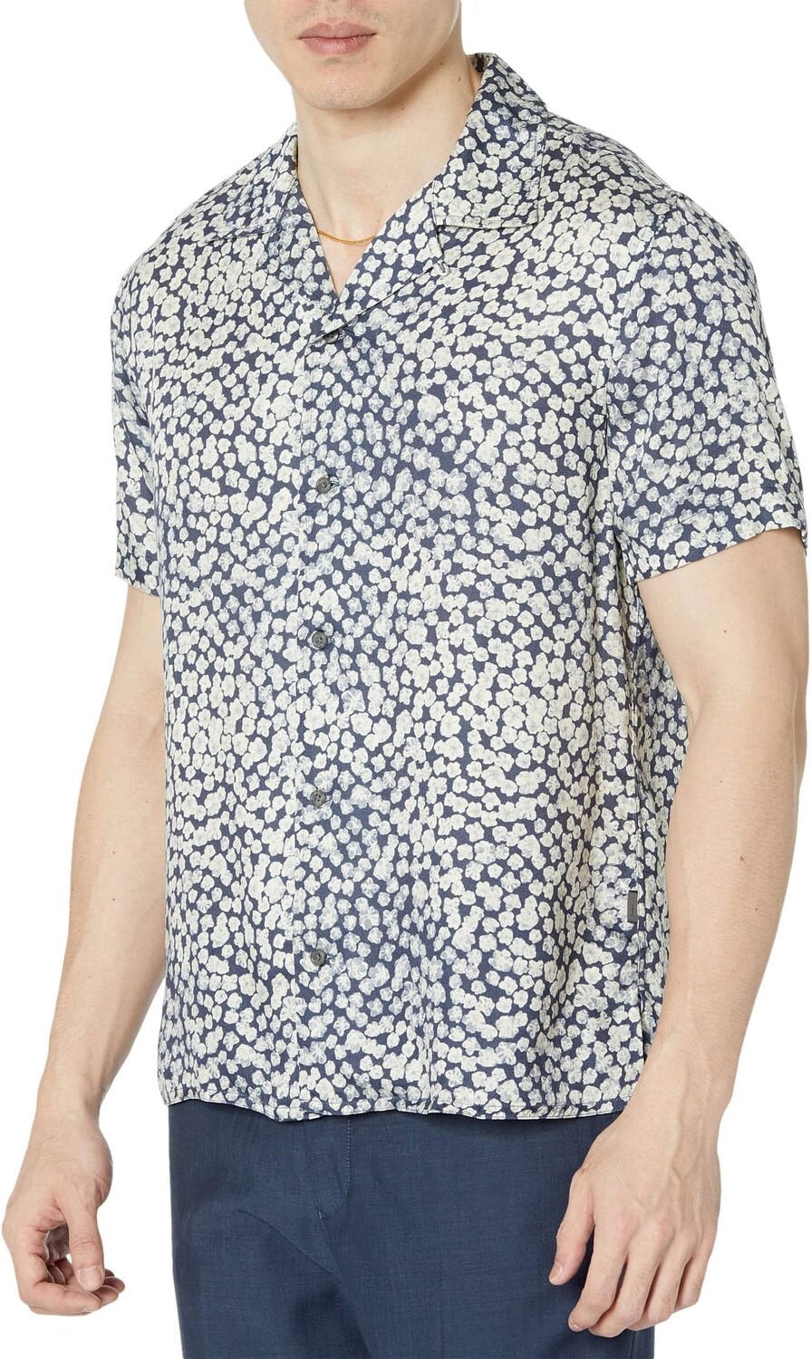 

Рубашка Danny с коротким рукавом W706Z1 John Varvatos, цвет Officer Blue