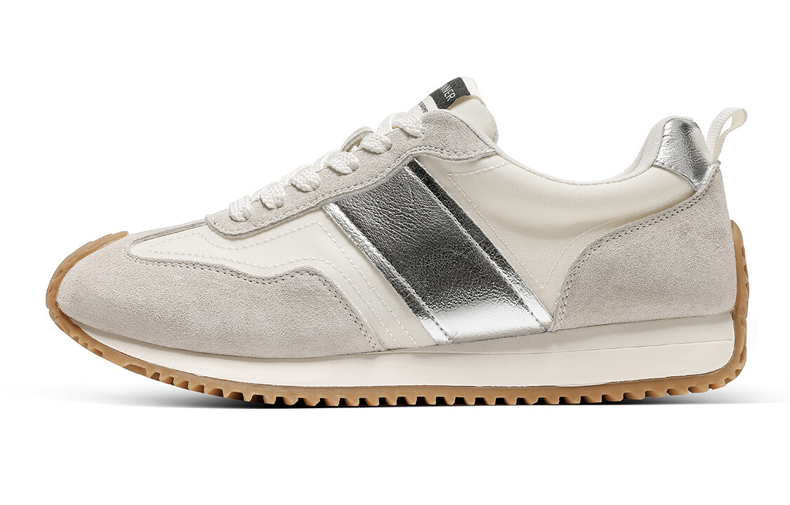 

Кроссовки C°BANNER Lifestyle Shoes Women's Low-top Silver, серебряный, Серый, Кроссовки C°BANNER Lifestyle Shoes Women's Low-top Silver, серебряный