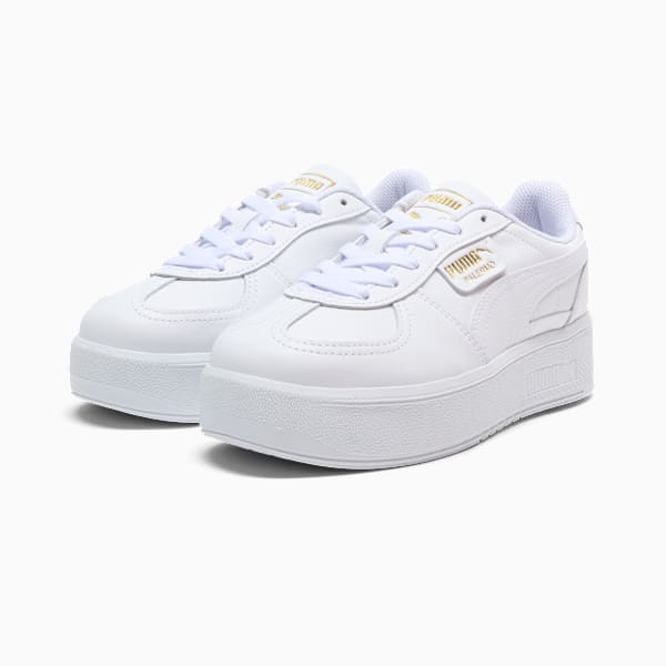 Женские кроссовки Palermo Elevata Leather Puma, белый — фото 4