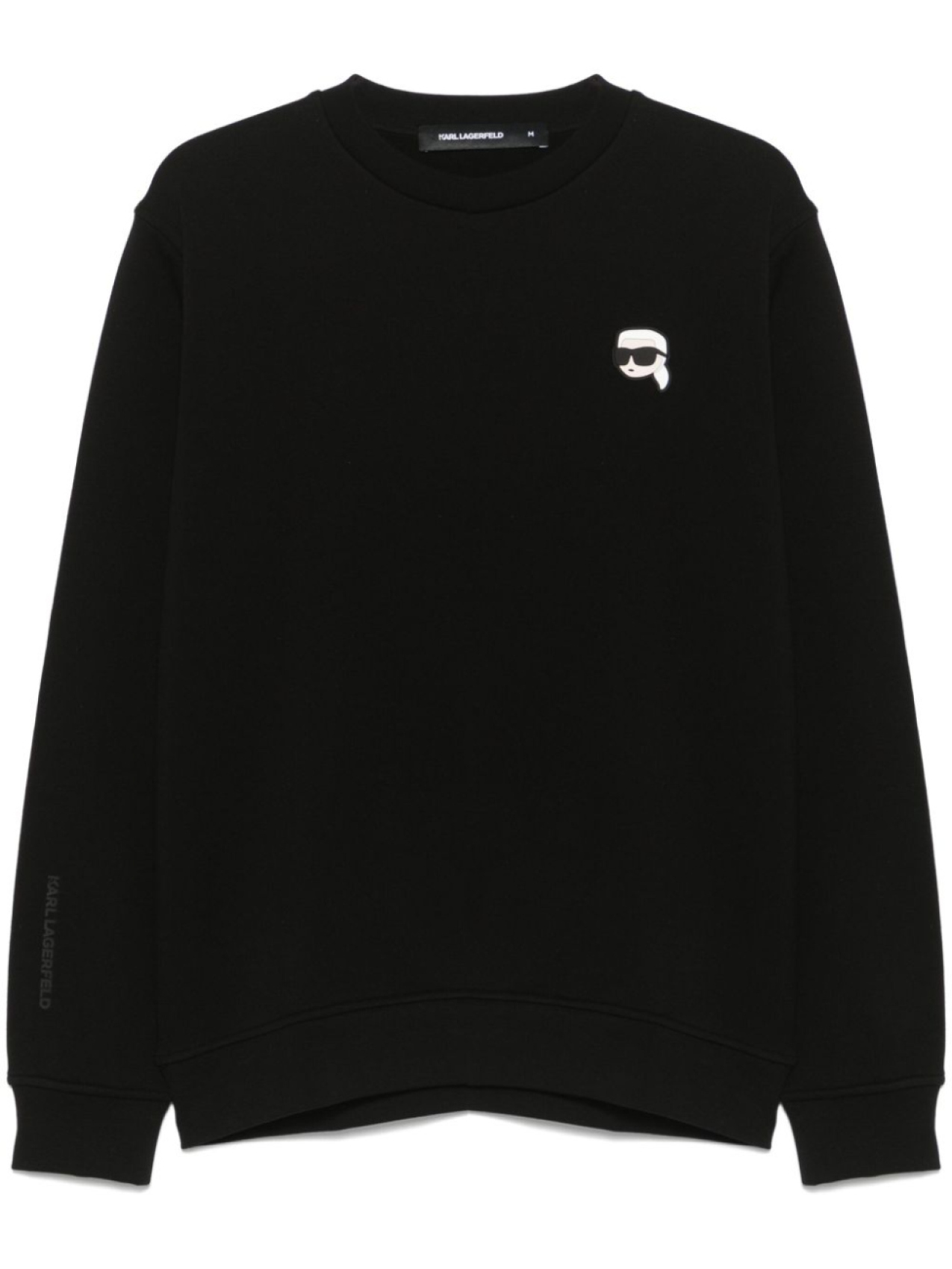 

Karl Lagerfeld толстовка Karl с нашивкой Ikon, черный