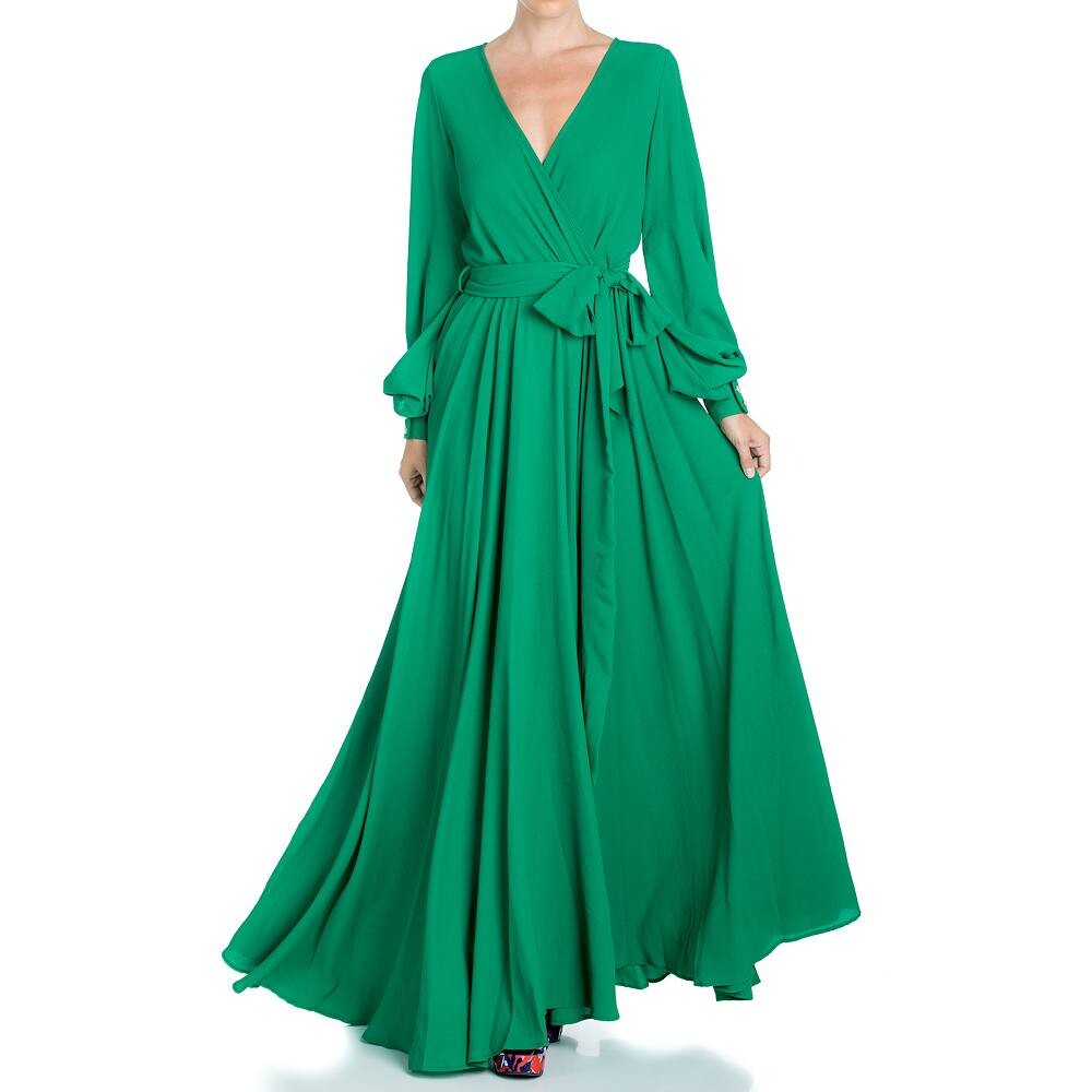 

Платье макси Lilypad Meghan Los Angeles, цвет Emerald