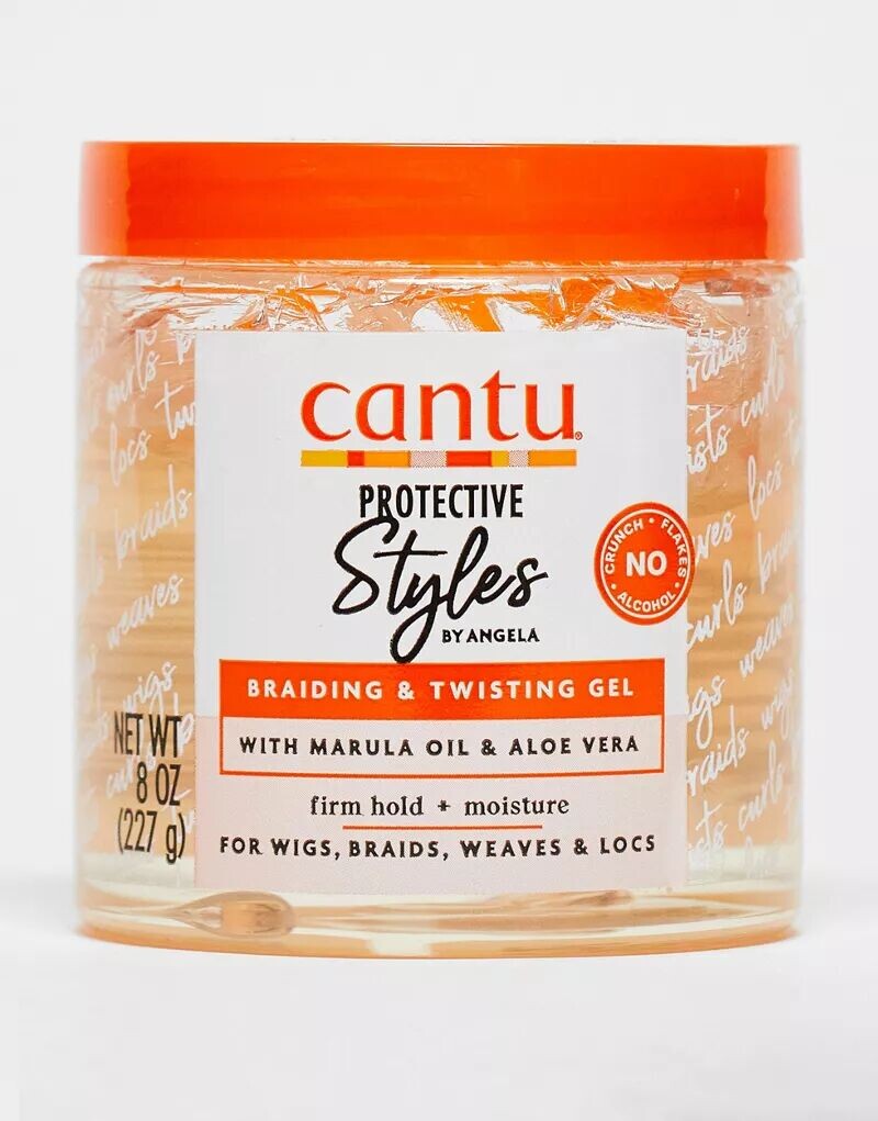 

Cantu - Protective Styles Braiding & Twisting Gel - Фиксирующий гель для вьющихся волос, 227г