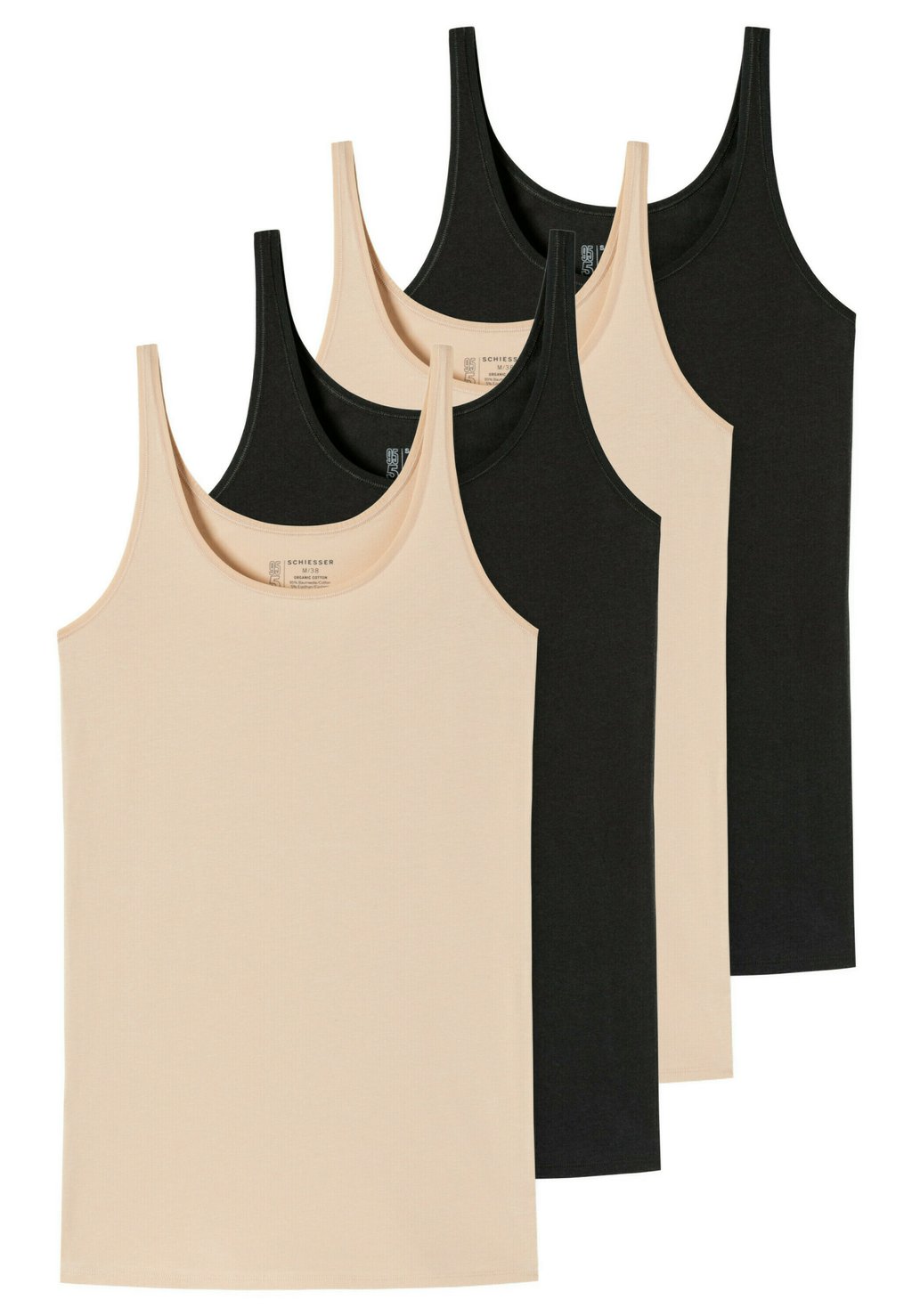 

Базовый слой 4ER PACK Schiesser, мультиколор