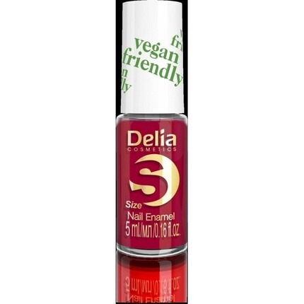 Косметика Лак для ногтей для веганов, размер S № 213 Red Velvet, 5 мл, Delia — фото 2