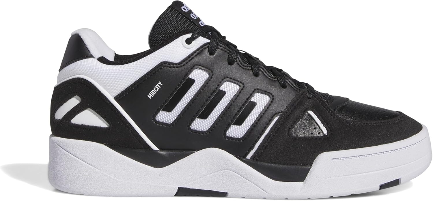 Мужские кроссовки Adidas Midcity Low, белый/черный — фото 2
