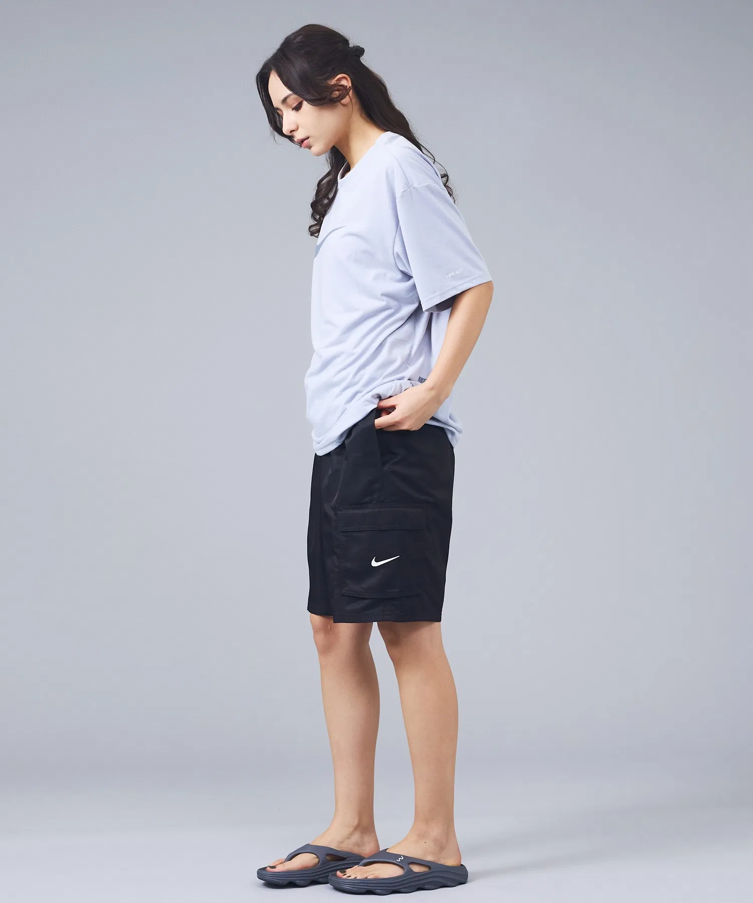 【NIKE】NESSG452 Ripstop Amphibious 9 Volley Cargo Shorts / Shorts — фото 2