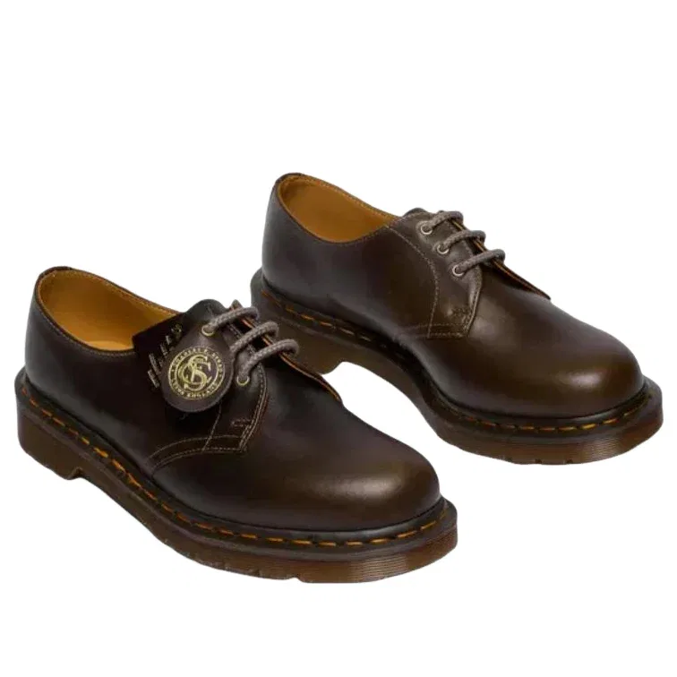 Ботинки Dr. Martens 1461, коричневый — фото 3