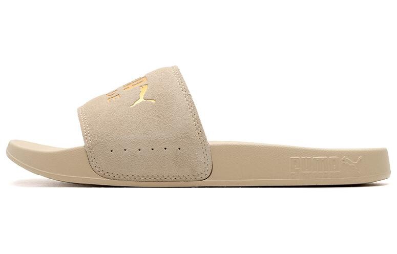 Шлепанцы Puma Leadcat унисекс, Off-white - golden