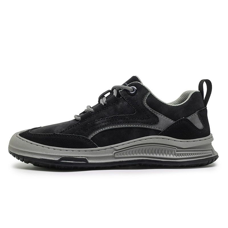 

Легкие и дышащие мужские кеды Low Top SENGUIBUCK, черный
