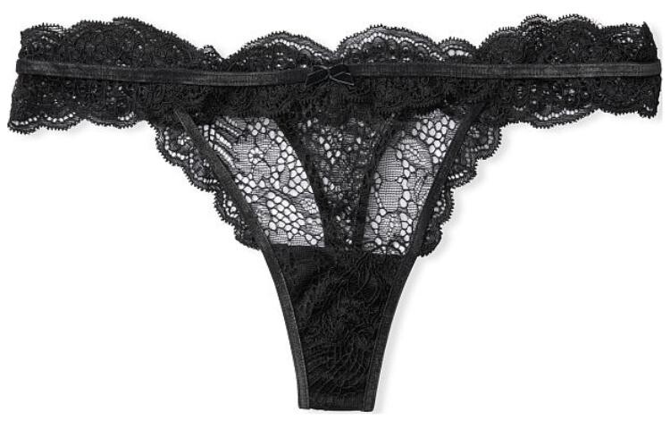 

Женские трусы Victoria's Secret, цвет Black (1 Pack)