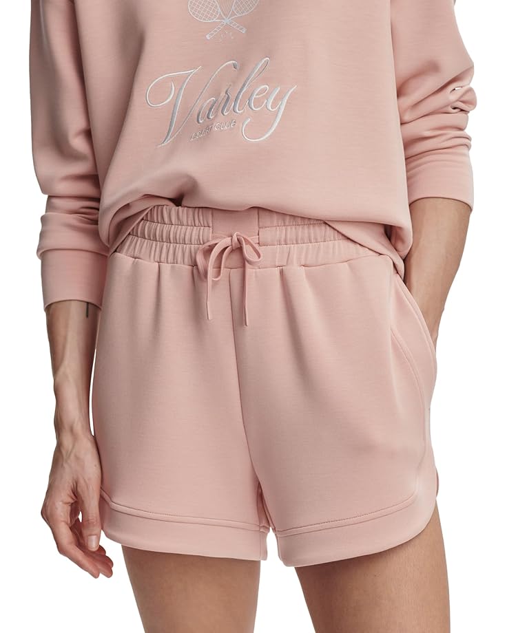 

Шорты Varley Ollie High-Rise Shorts 3.5, цвет Dusty Pink