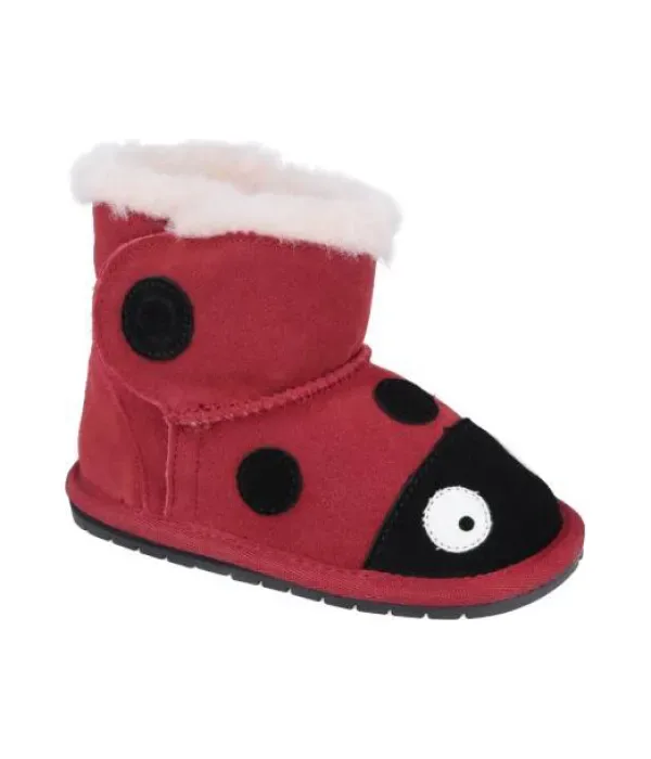 Снежные ботинки Ladybird Walker Emu Australia, красный