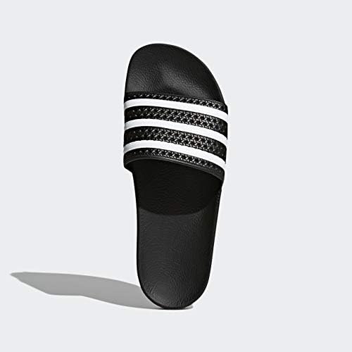 Мужские сандалии Adidas Originals AdiletteSlide, черно-белый — фото 3