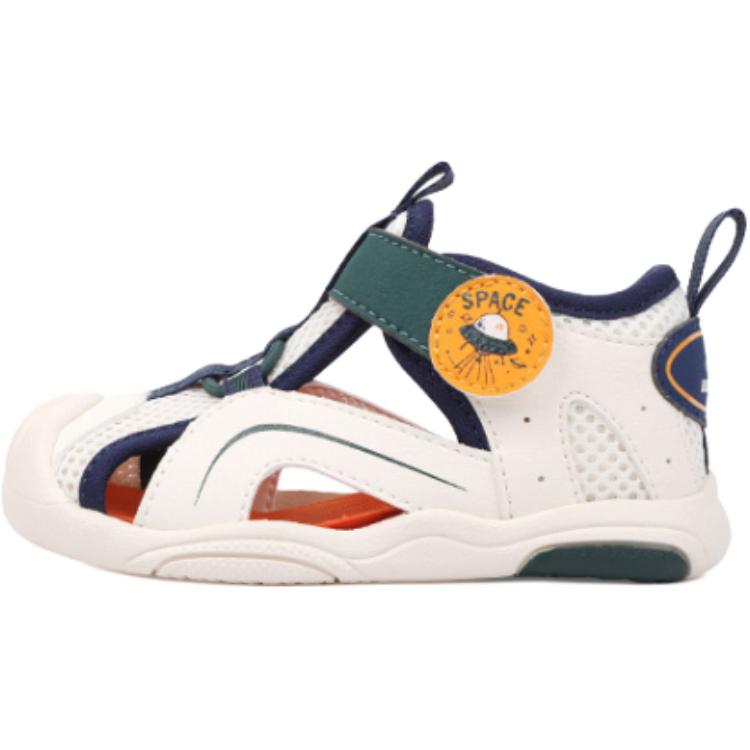 

Dr.Kong Антискользящие износостойкие детские туфли Beige/Green для малышей