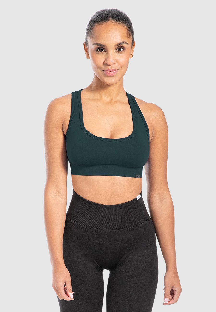 

Бюстгальтер Smilodox LOUISA RACERBACK YOGA, Dunkelgrün/Dark Green