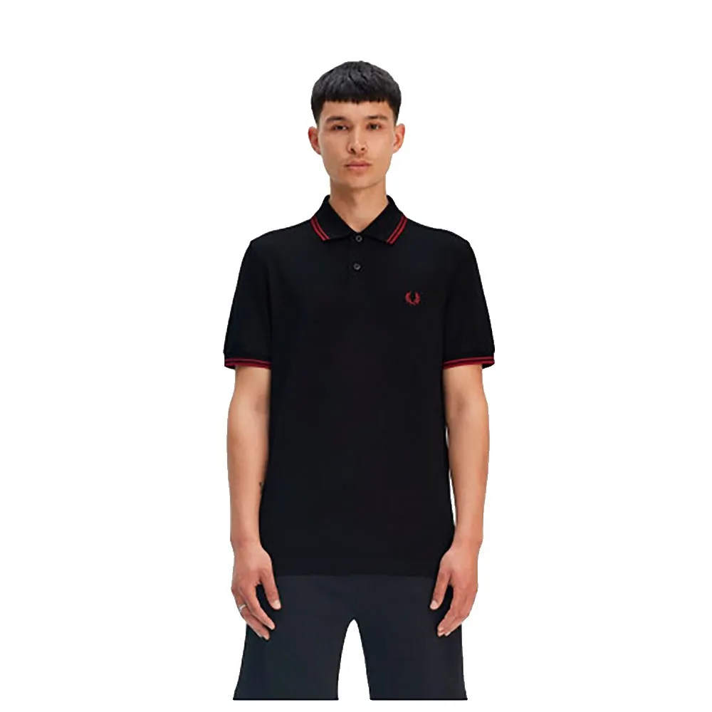 

Поло с коротким рукавом Fred Perry M3600, черный