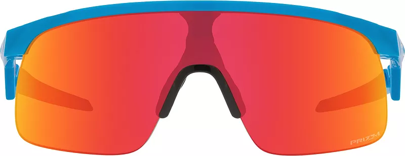 

Молодежные солнцезащитные очки Oakley с резистором, цвет Sky Blue/Prizm Ruby