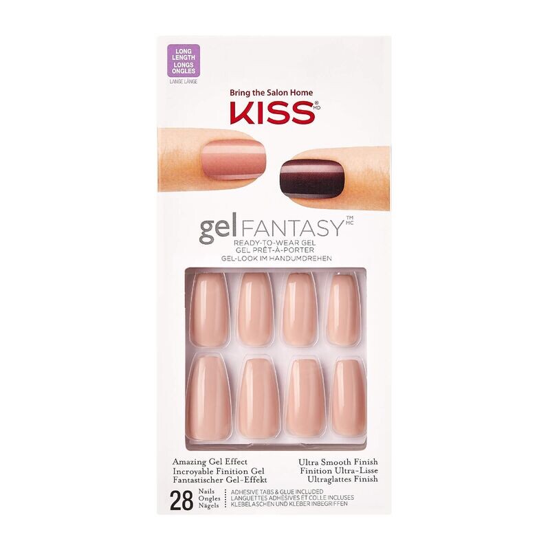 

Самоклеящиеся ногти Gel Fantasy от Fab KISS, 28 шт.