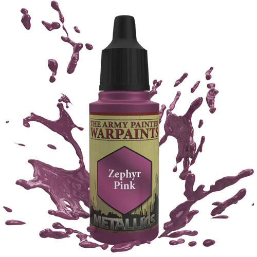 

Аксессуары Army Painter Warpaint: Metallics - Zephyr Pink (18ml)