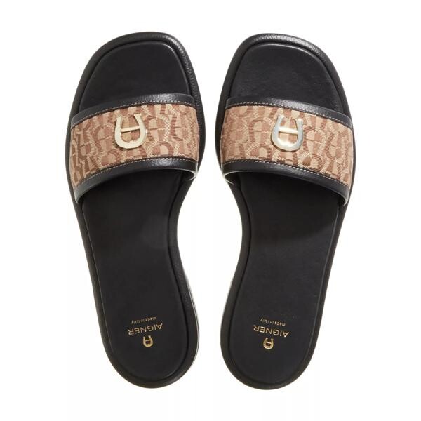 Туфли lotta 14 black/fango Aigner, черный — фото 4