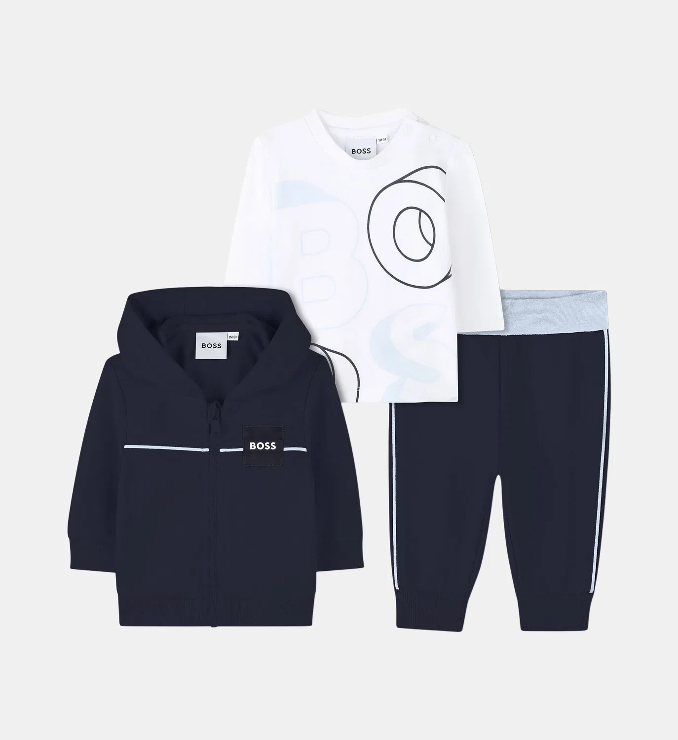 Комплект из 3 предметов Boss Kidswear, синий