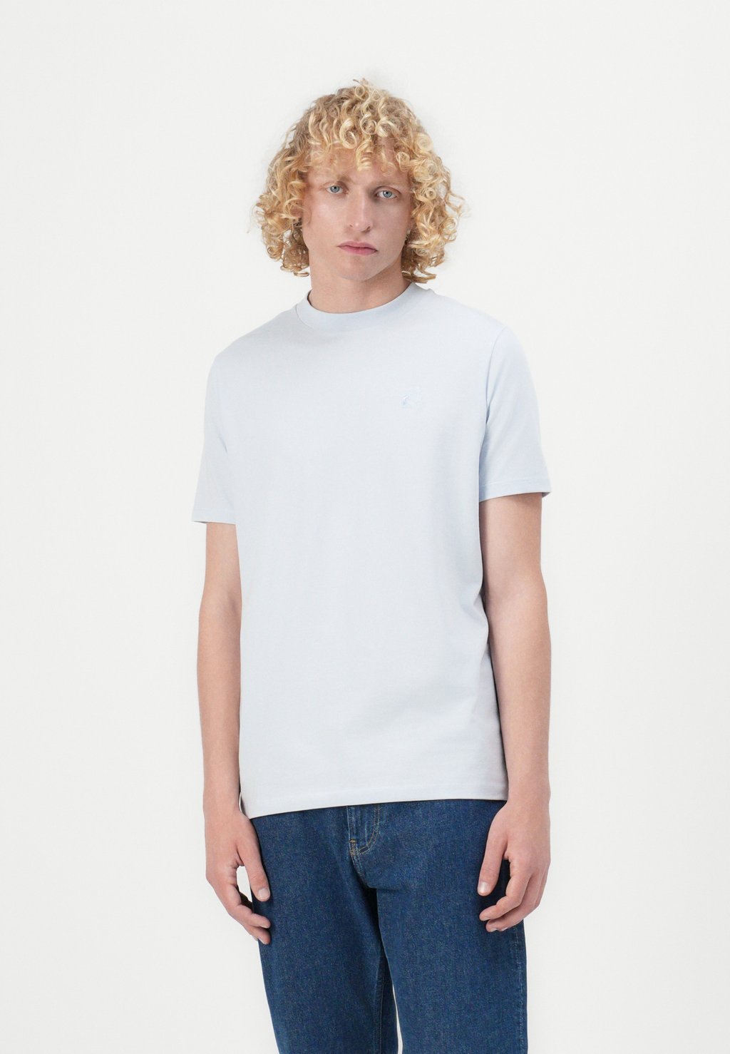 

Базовая футболка CREW NECK KARL LAGERFELD, бирюзовый