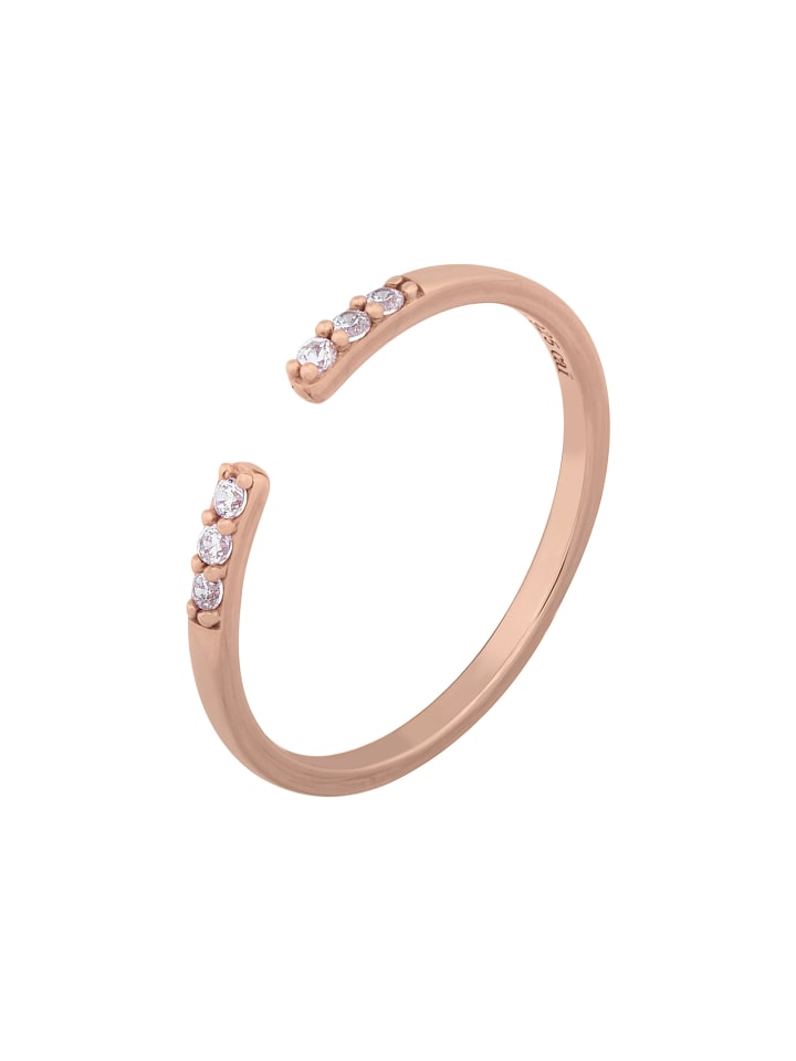 

Caï Кольцо 925/- Sterling Silber in rot