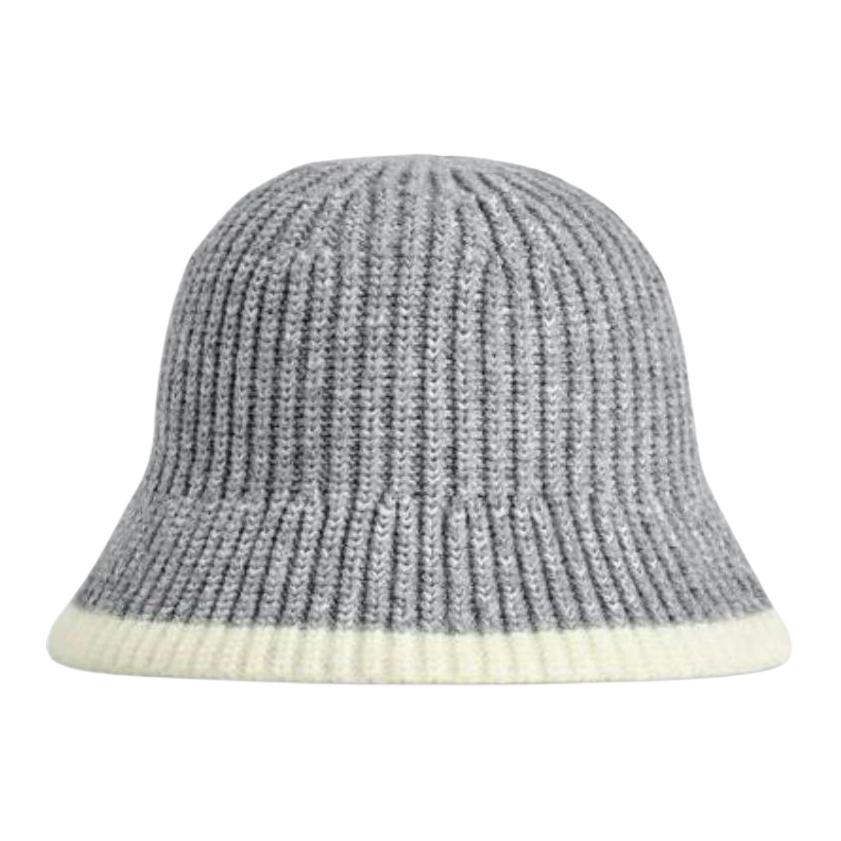 

COS Шерстяная панама Women's Gray/Cream, Серый, COS Шерстяная панама Women's Gray/Cream