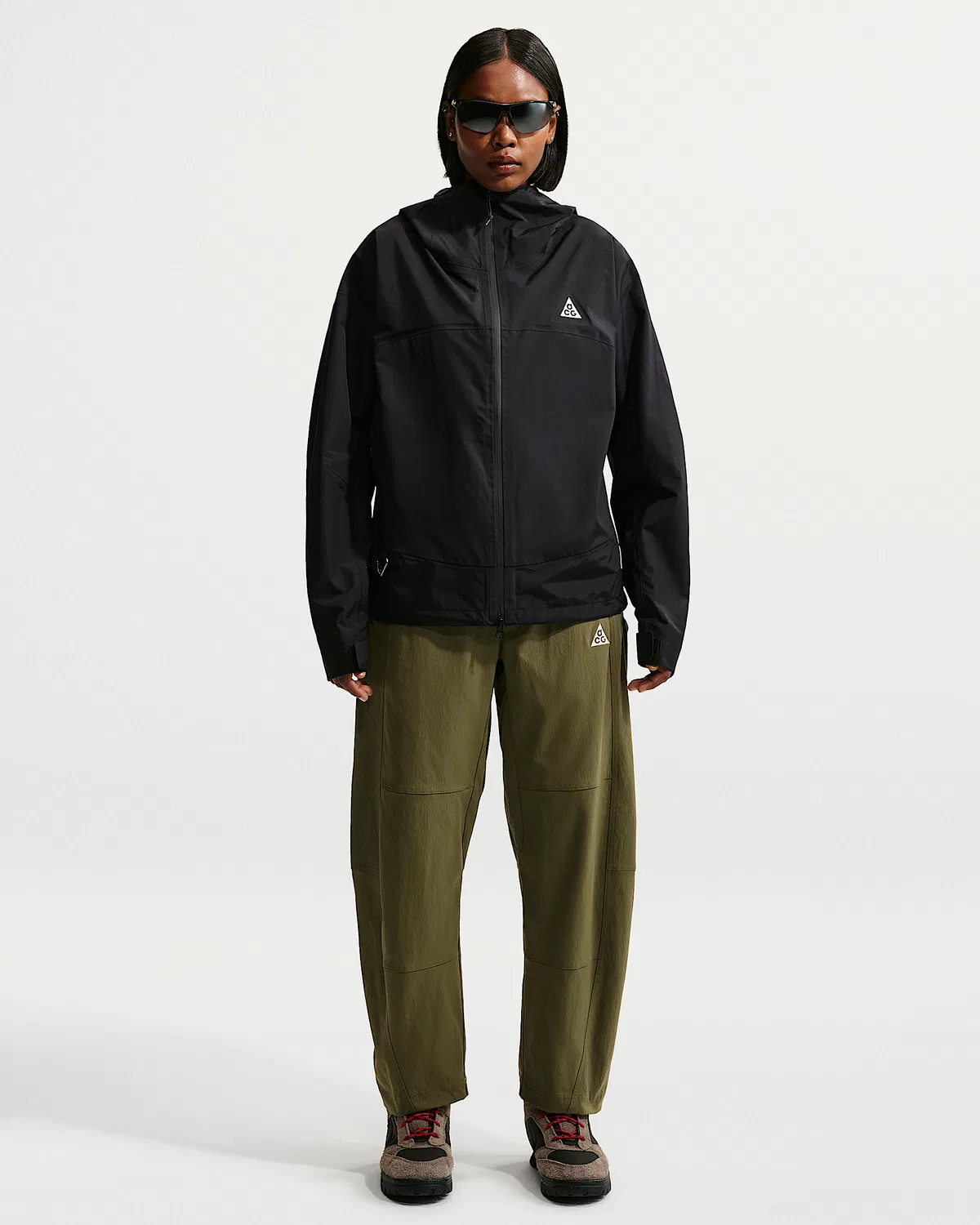 Женская дождевая куртка Nike ACG "Morpho" Storm-FIT ADV, Black/Summit White — фото 4