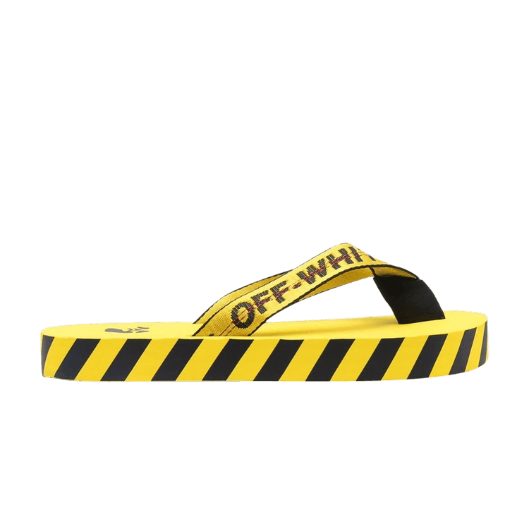 

Кроссовки Off-White Industrial Flip Flops 'Logo Tape - Yellow' 2022, желтый