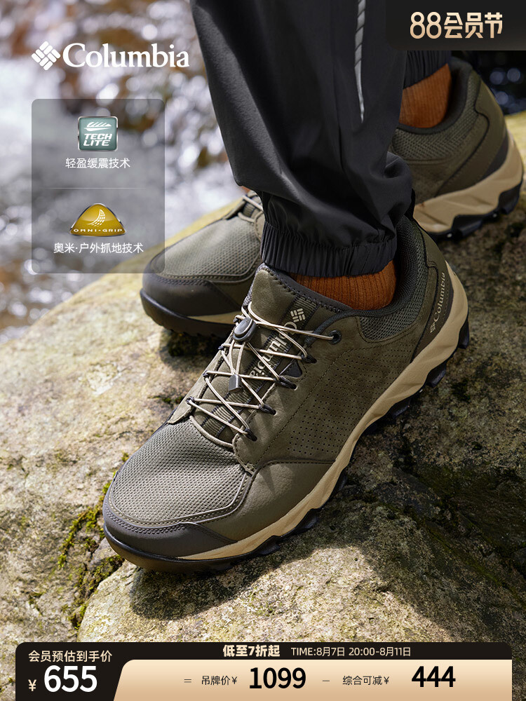 

Кроссовки Columbia Outdoor с амортизацией, зеленый