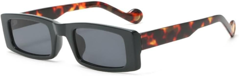 

MUTYNE Модные солнцезащитные очки, милые солнцезащитные очки в стиле ретро, ​​прямоугольные и квадратные солнцезащитные очки для мужчин, маленькая оправа, хип-хоп, уличные очки, C2