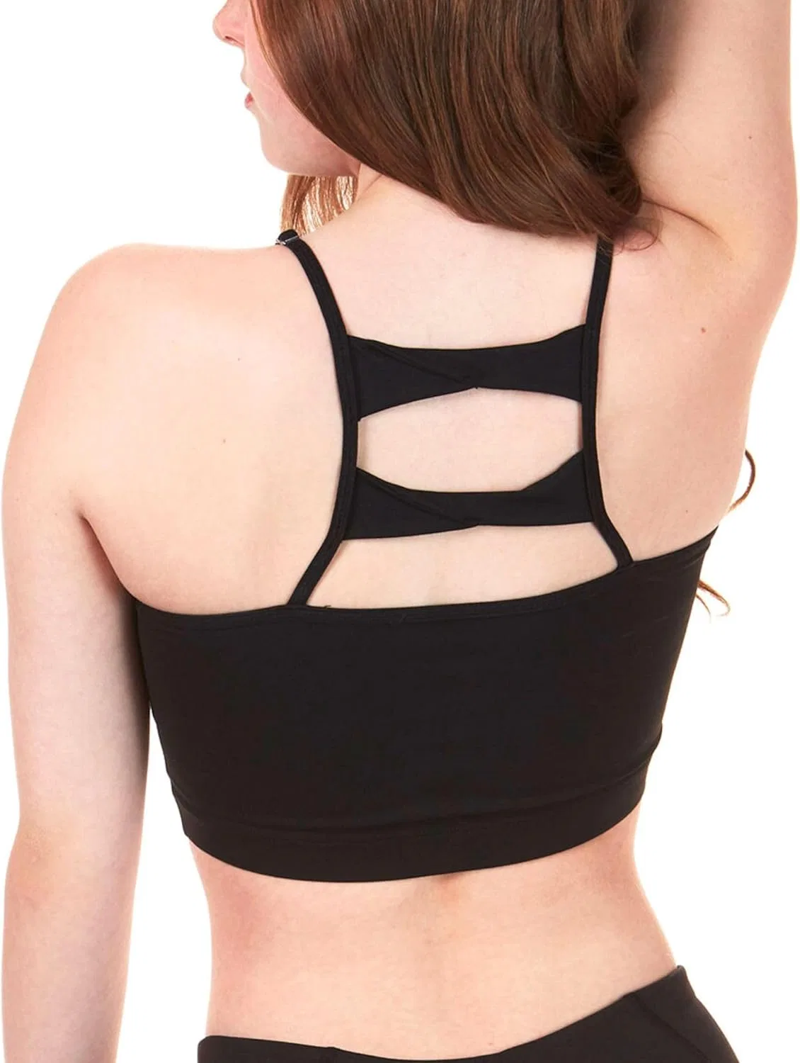 Топ Dragonwing Criss Cross Crop Top, Black — фото 2