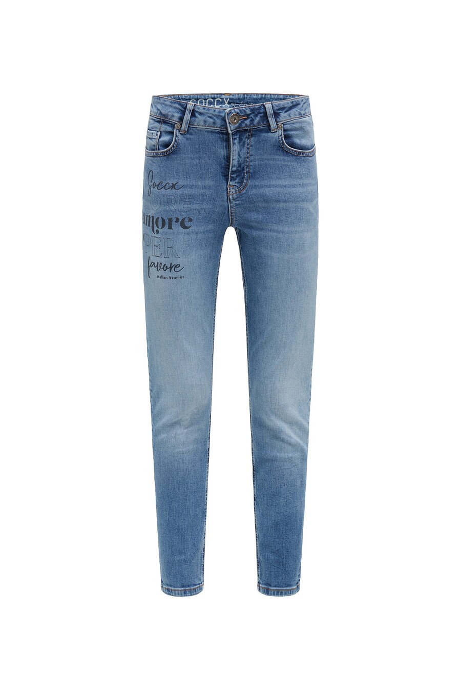 

Узкие джинсы Soccx, синий
