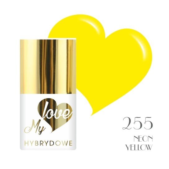 

Лак Mylove UV/Led Hybrid Varnish 255 Neon Yellow, SUNFLOWER