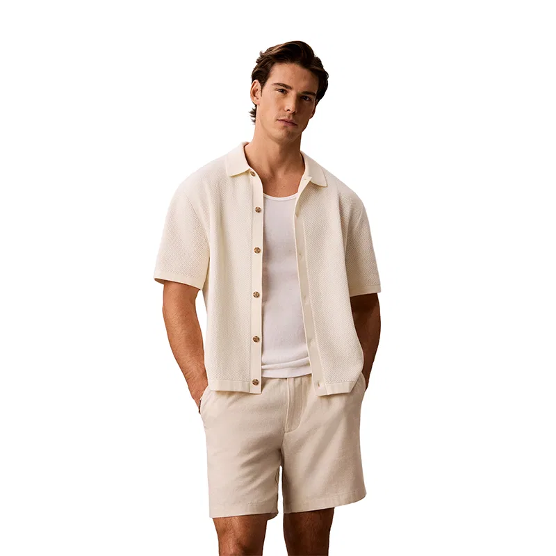 Джемпер мужской Calvin Klein Oat White
