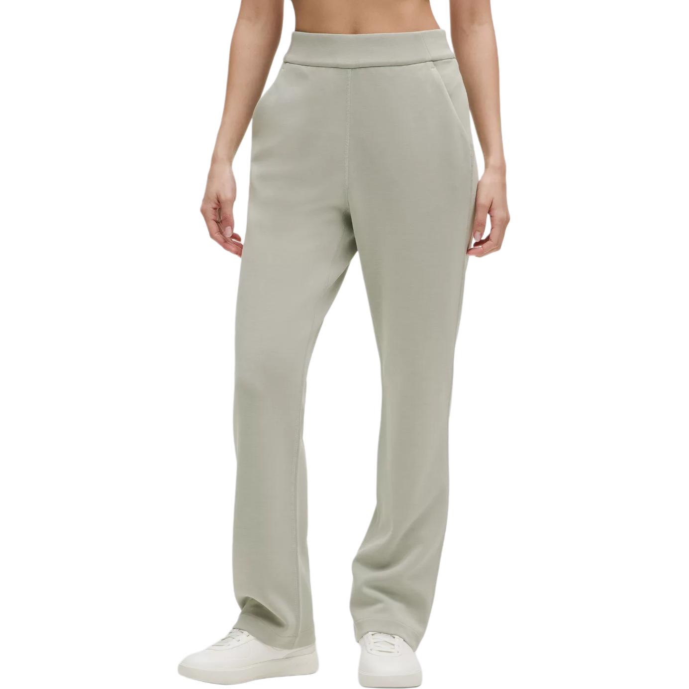 

Мягкие стрейчевые повседневные брюки для женщин Lululemon, серый