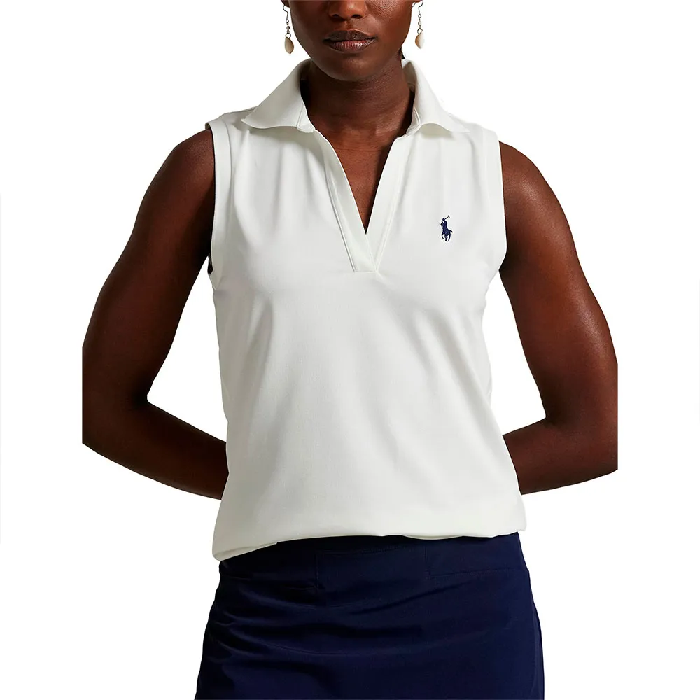 

Поло без рукавов Polo Ralph Lauren 285A74951, белый