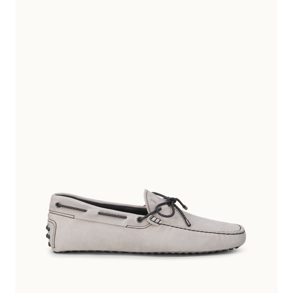 

Кроссовки Gommino из нубука TOD's, серый