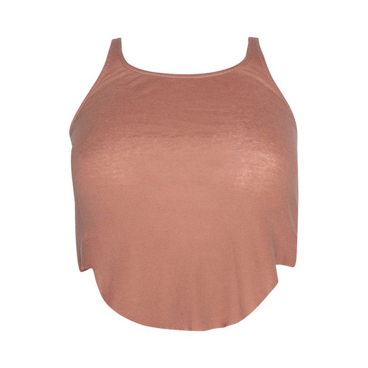 

Топ Rick Owens DRKSHDW Basic Cropped Tank, Dark Pink